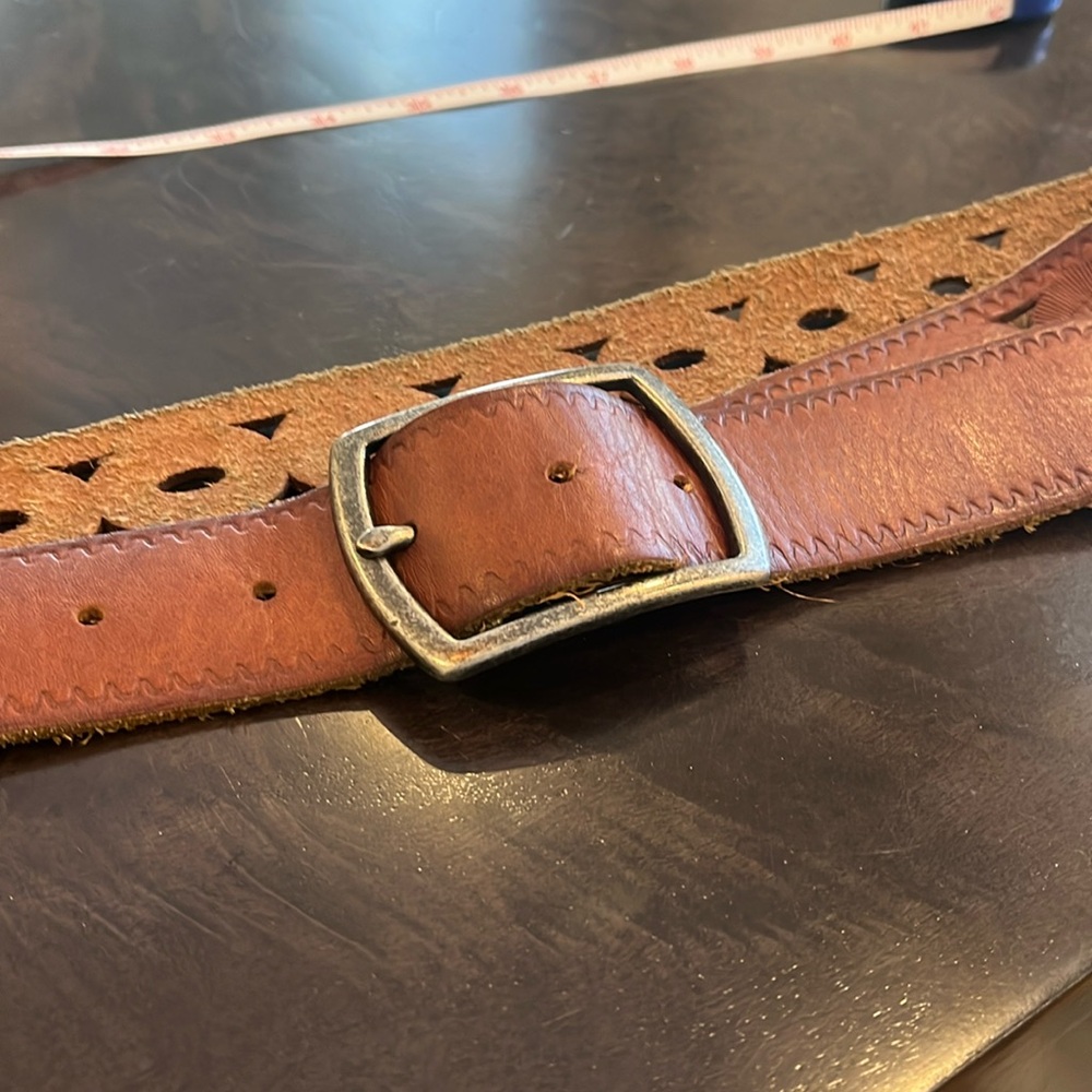 Lucky brand leather belt size L